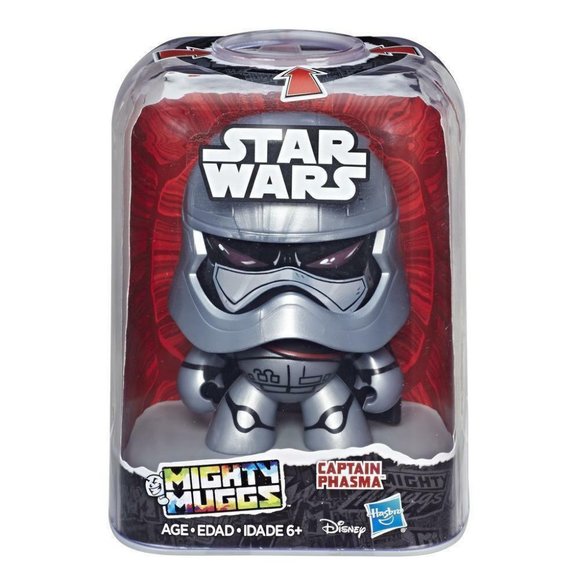 Star Wars MIGHTY MUGGS Captain Phasma 4-inch Action Figures 2017 NEW - Picture 1 of 4